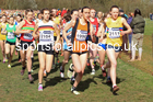 Womens Under-17s 2022 CAU Inter Counties Cross Country, Prestwold Hall, Loughborough.  Photo: David T. Hewitson/Sports for All Pics